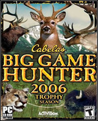 Okładka Cabela's Big Game Hunter 2006 Trophy Season (PC)