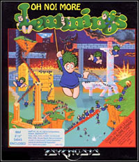 Oh no! More Lemmings (PC cover