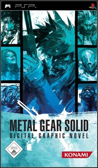 Okładka Metal Gear Solid: Digital Graphic Novel (PSP)