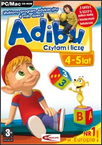 Okładka Adibu: Czytam i licze (4-5 lat) (PC)