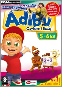 Adibu: Czytam i licze (5-6 lat) (PC cover