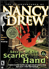 Okładka Nancy Drew: The Secret of the Scarlet Hand (PC)