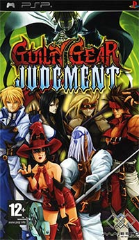 Okładka Guilty Gear Judgment (PSP)