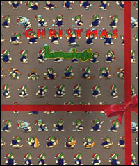 Xmas Lemmings 1992 (PC cover