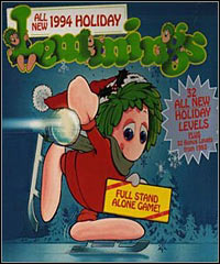 Holiday Lemmings 1994 (PC cover