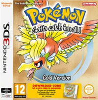 Okładka Pokemon Gold (3DS)