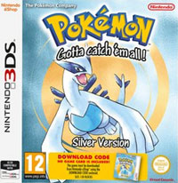 Okładka Pokemon Silver (3DS)