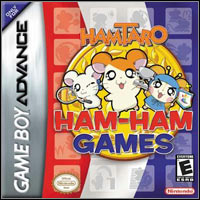 Hamtaro: Ham-Ham Games (GBA cover