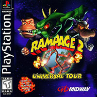 Rampage: Universal Tour (PS1 cover