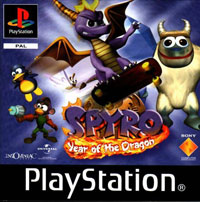 Spyro: Year of the Dragon (PS1 cover