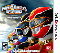 Okładka Power Rangers Megaforce (3DS)