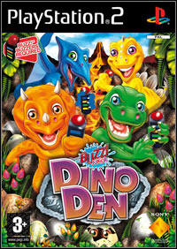 Buzz! Junior: Dino Den (PS2 cover