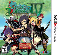 Okładka Etrian Odyssey IV: Legends of the Titan (3DS)