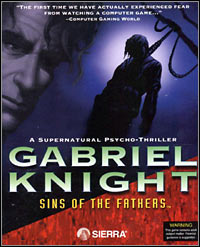 Gabriel Knight: The Sins of the Fathers (PC cover