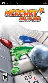 Okładka Mercury Meltdown (PSP)
