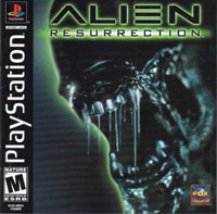 Alien Resurrection (PS1 cover