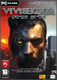 Okładka Vivisector: Beast Inside (PC)