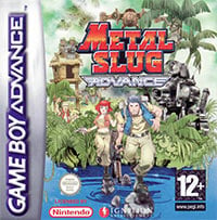 Metal Slug Advance (GBA cover