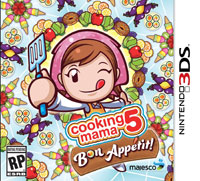 Cooking Mama 5: Bon Apetit! (3DS cover