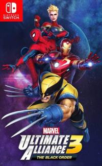 Marvel Ultimate Alliance 3: The Black Order (Switch cover