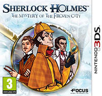 Okładka Sherlock Holmes and the Mystery of the Frozen City (3DS)