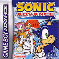 Okładka Sonic Advance (GBA)