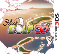 Flick Golf 3D (3DS cover