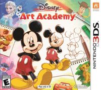 Okładka Disney Art Academy (3DS)