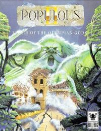 Populous II: Trials of the Olympian Gods (PC cover