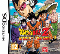 Dragon Ball Z: Attack of the Sayians (NDS cover