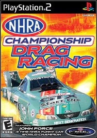NHRA Championship Drag Racing (PS2 cover