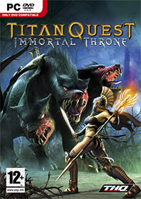 Titan Quest: Immortal Throne (PC cover