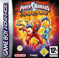 Power Rangers Ninja Storm (GBA cover