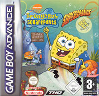 Okładka SpongeBob SquarePants: SuperSponge (GBA)