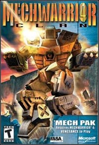 MechWarrior 4: Clan Mech Pak (PC cover