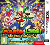 Mario & Luigi: Superstar Saga + Bowser's Minions (3DS cover