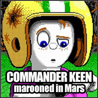Commander Keen - Episode One: Marooned on Mars (PC cover