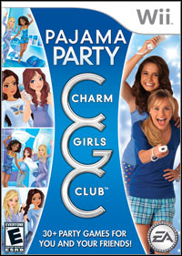 Charm Girls Club Pajama Party (Wii cover