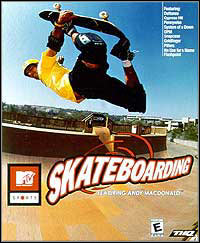 MTV Sports: Skateboarding (PC cover