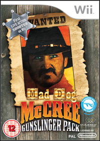 Okładka Mad Dog McCree: Gunslinger Pack (Wii)