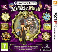 Professor Layton and the Miracle Mask (3DS cover