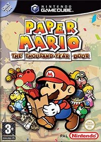 Okładka Paper Mario: The Thousand-Year Door (2004) (GCN)