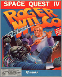 Space Quest IV: Roger Wilco and the Time Rippers (PC cover