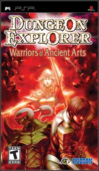 Dungeon Explorer: Warrior of the Ancient Arts (PSP cover