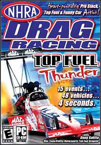 Game Box forNHRA Drag Racing Top Fuel Thunder (PC)