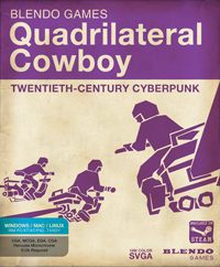 Okładka Quadrilateral Cowboy (PC)