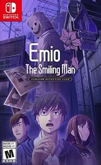 Emio: The Smiling Man - Famicom Detective Club (Switch cover