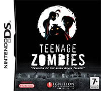 Teenage Zombies: Invasion of the Alien Brain Thingys! (NDS cover