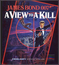 James Bond 007: A View to Kill (PC cover