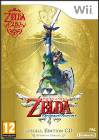 Game Box for The Legend of Zelda: Skyward Sword (Wii)